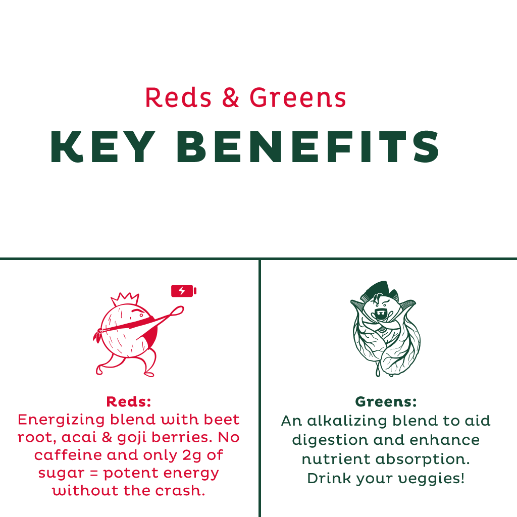 KOS Greens & Reds Bundle