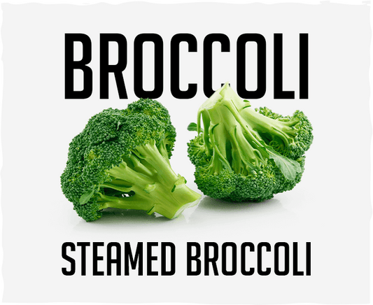 Broccoli. Steamed Broccoli.