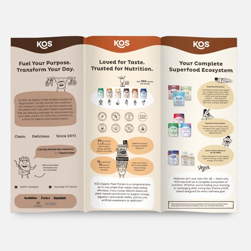 B2B Tri-Fold Brochures