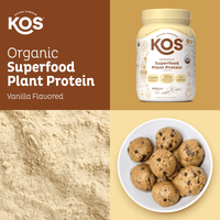 Organic Plant Protein, Vanilla, 28 Servings
