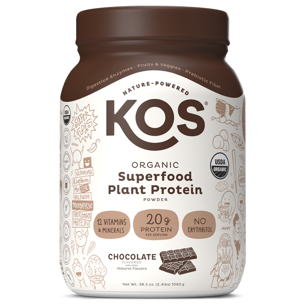 Organic Plant Protein, Chocolate, 28 Servings