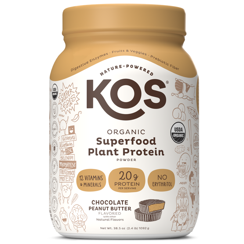 Organic Plant Protein, Chocolate Peanut Butter, 28 Servings