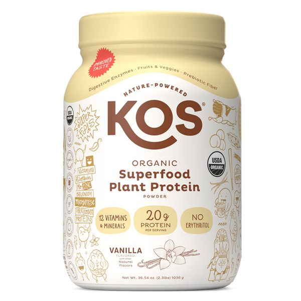 Organic Plant Protein, Vanilla, 28 Servings
