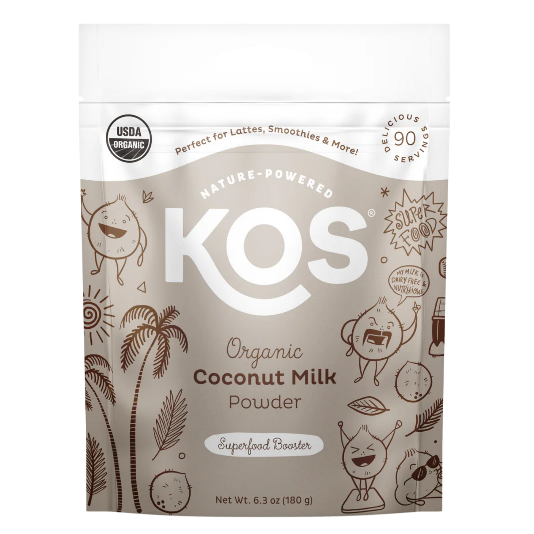 Organic Coconut Milk Powder, 90 Servings