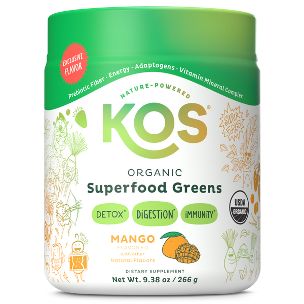 Organic Superfood Greens - Mango Flavor