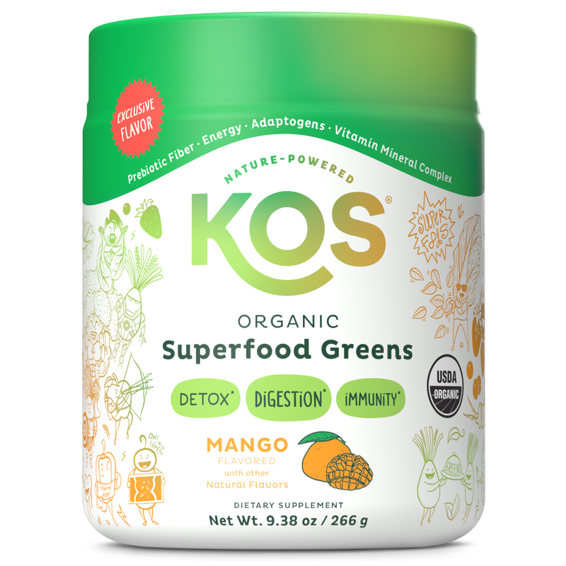 Organic Superfood Greens - Mango Flavor