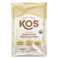 Organic Plant Protein, Vanilla, Single Serving