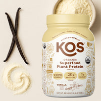 Organic Plant Protein, Vanilla, 28 Servings