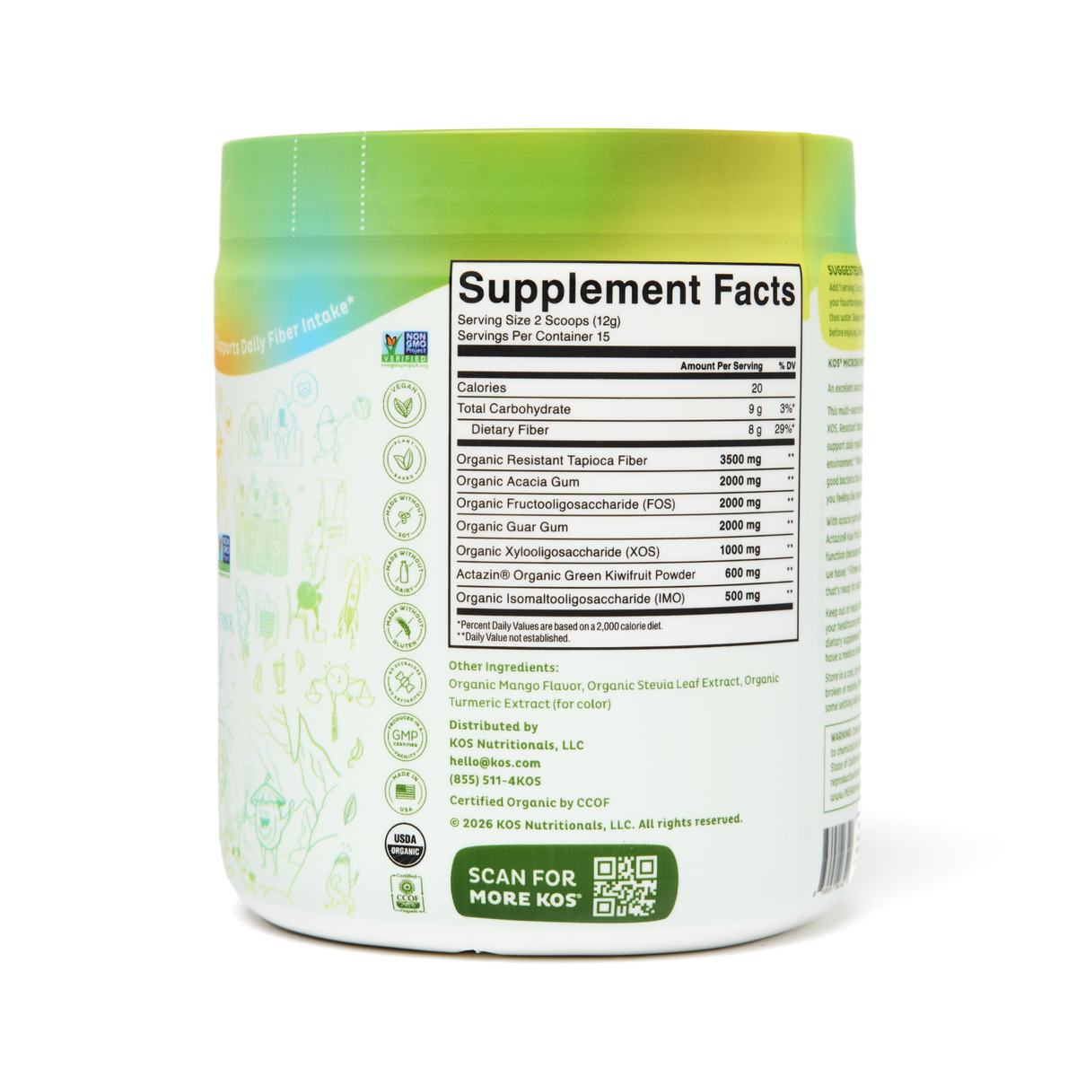 Microbiome Fiber for Gut Support