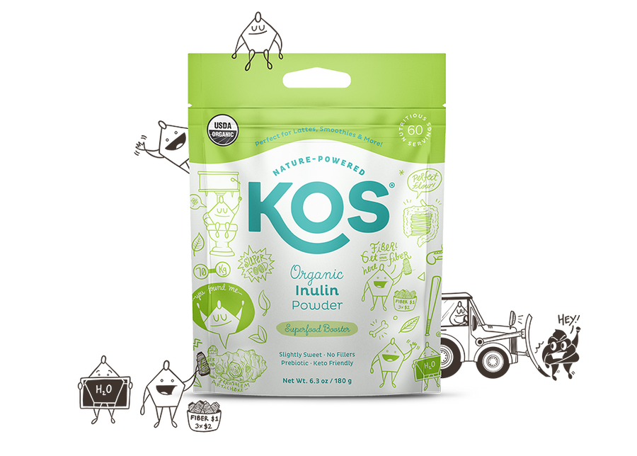 Inulin Powder Unflavored (Agave) Prebiotic USDA Organic