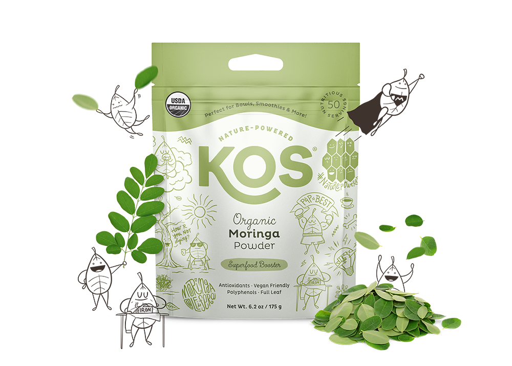 Organic Moringa Oleifera Leaf Powder - 50 servings