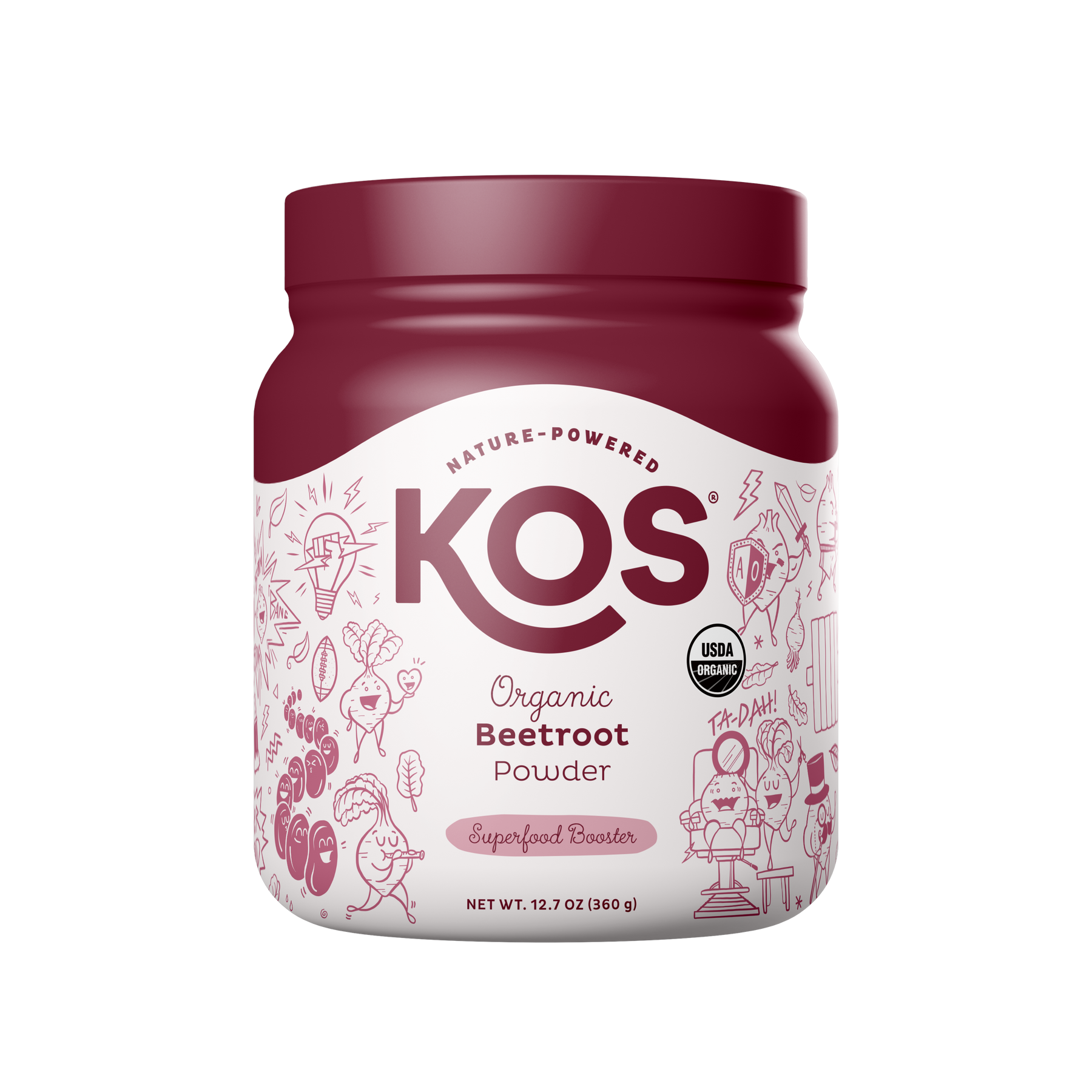 Organic Beet Root Powder, 90 Servings