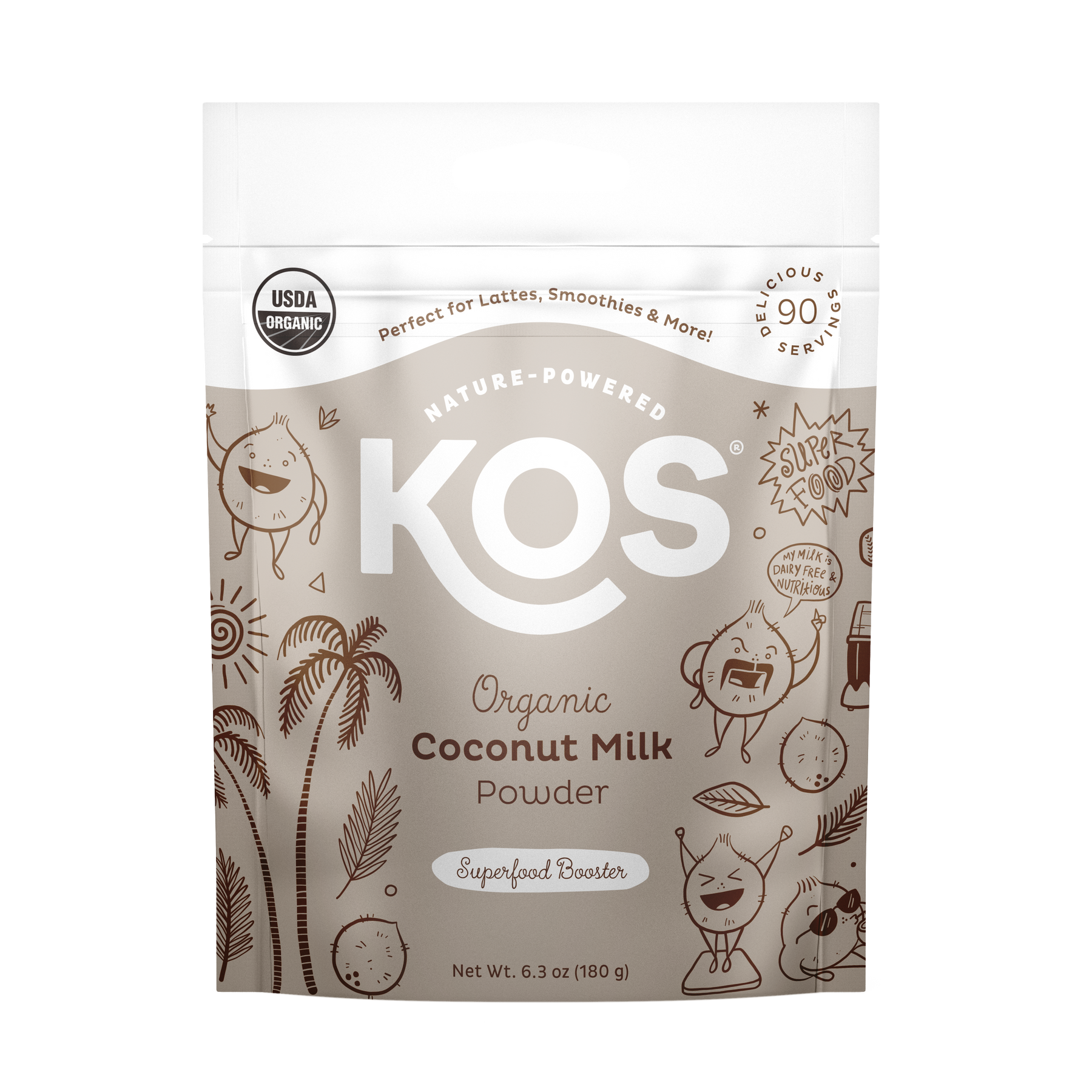 Organic Coconut Milk Powder, 90 Servings