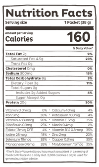 Organic Plant Protein, Strawberries & Cream, Single Serving