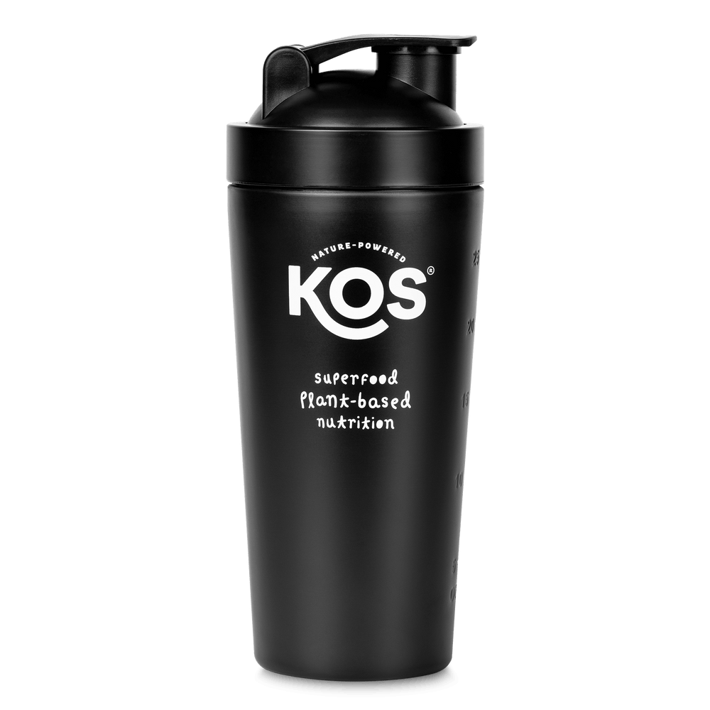 KOS Stainless Steel Shaker Bottle