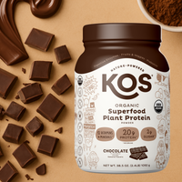 Organic Plant Protein, Chocolate, 28 Servings