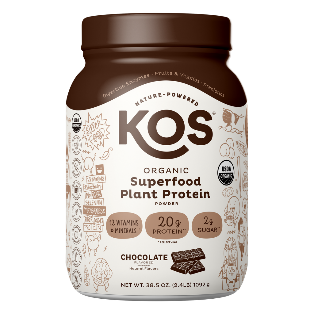 Organic Plant Protein, Chocolate, 28 Servings