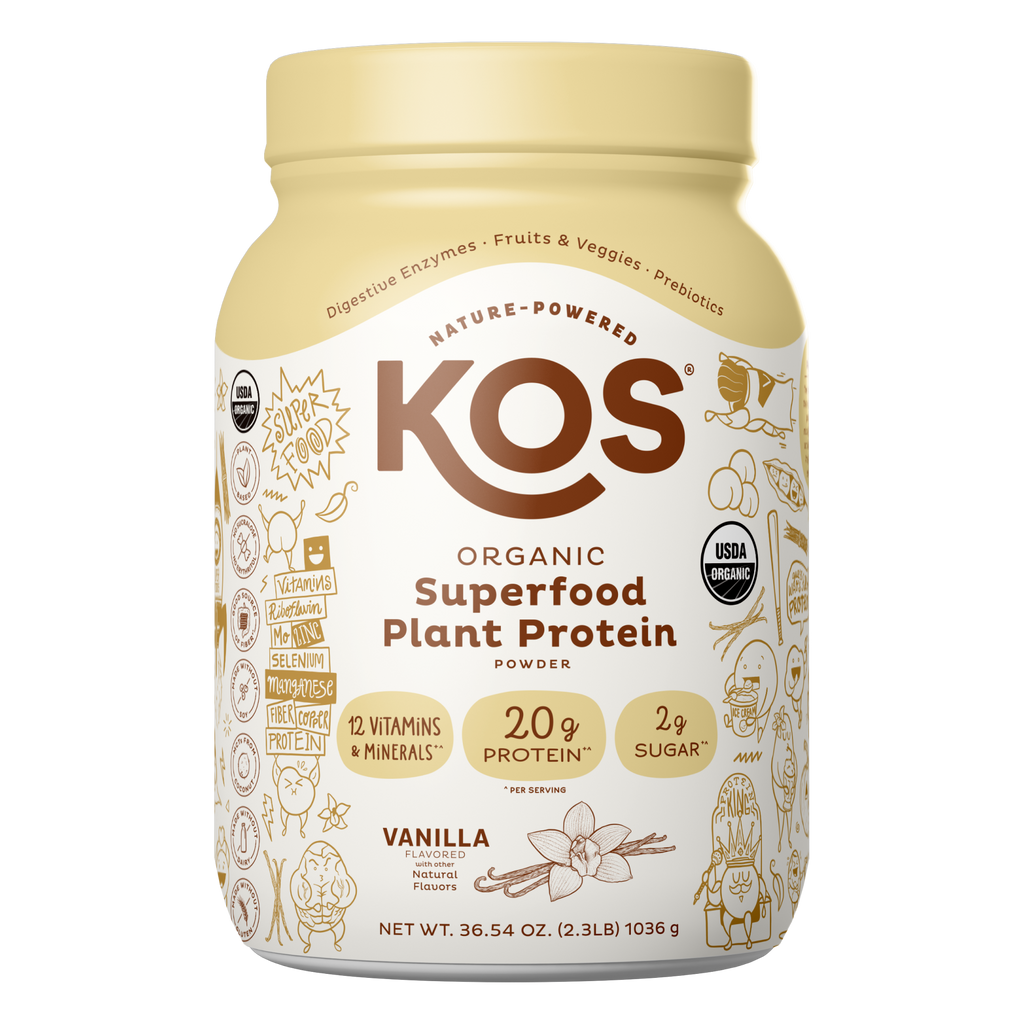 Organic Plant Protein, Vanilla, 28 Servings