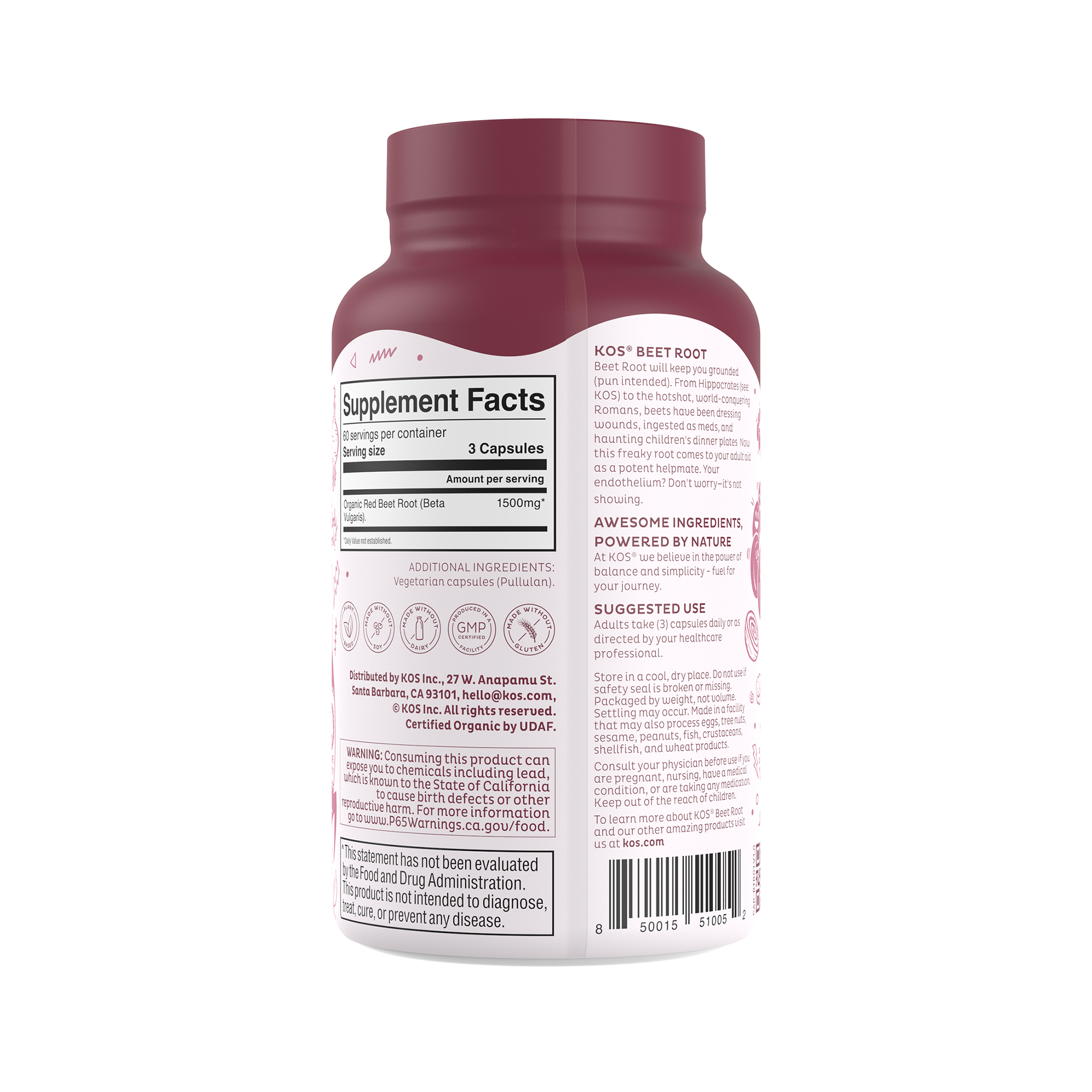 KOS Beetroot Capsules