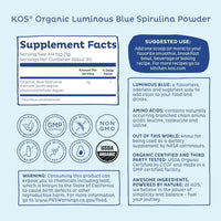 Organic Blue Spirulina Superfood 40 Servings