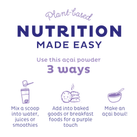 Organic Açaí Powder, 40 Servings