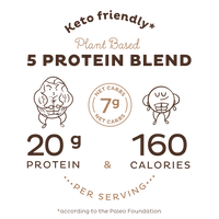 KOS Organic Plant Protein, Chocolate, 12 Count