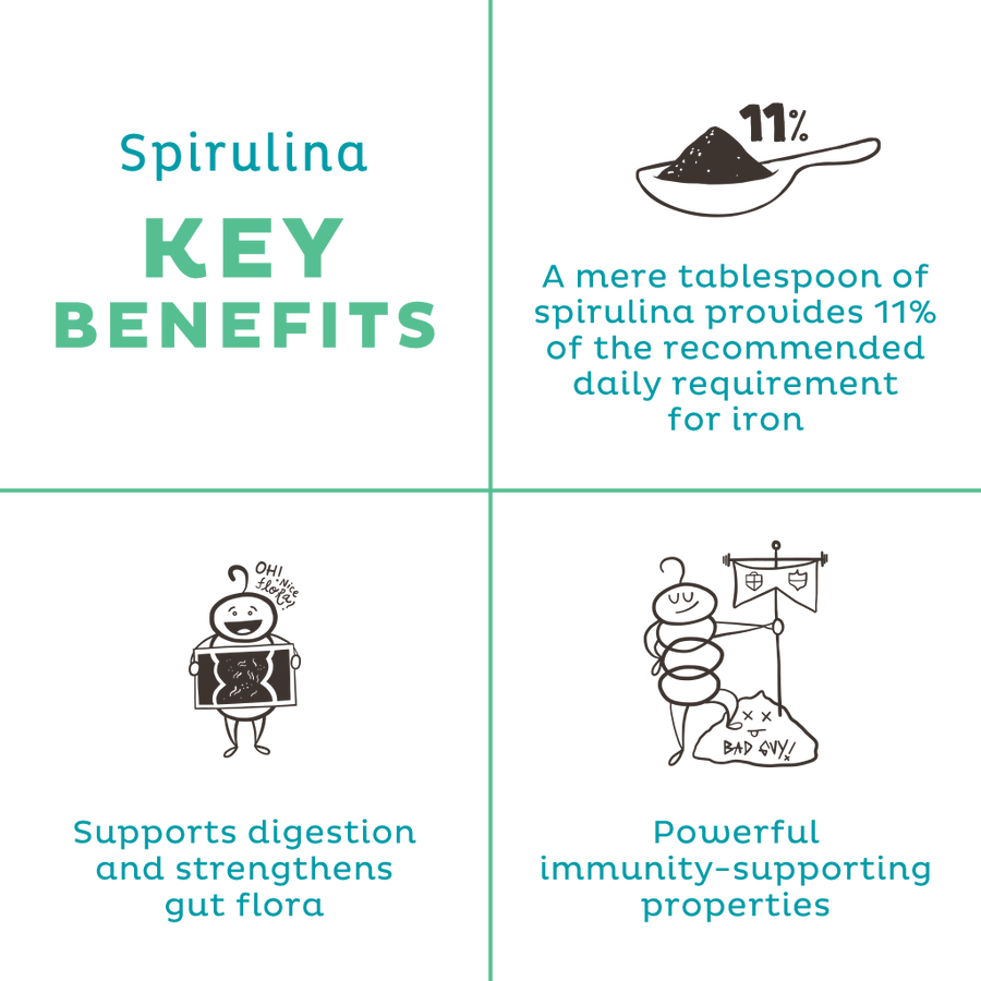 Blue Green Spirulina Powder Hawaiian USDA Organic