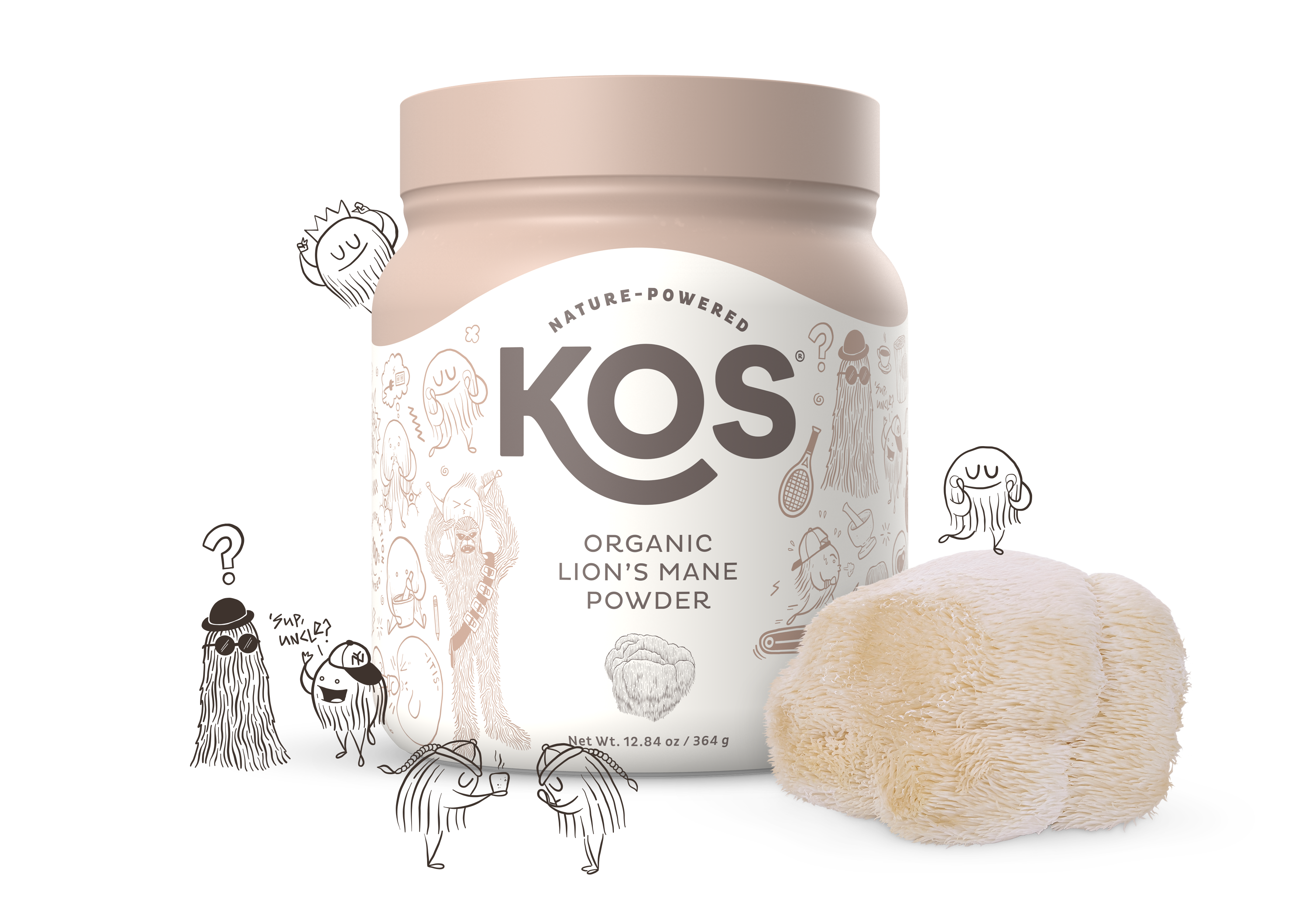 Organic Lions Mane Mushroom Capsules